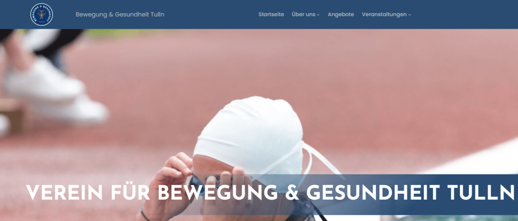Die neue Webseite des Vereins für Bewegung und Gesundheit ist&nbsp;online!