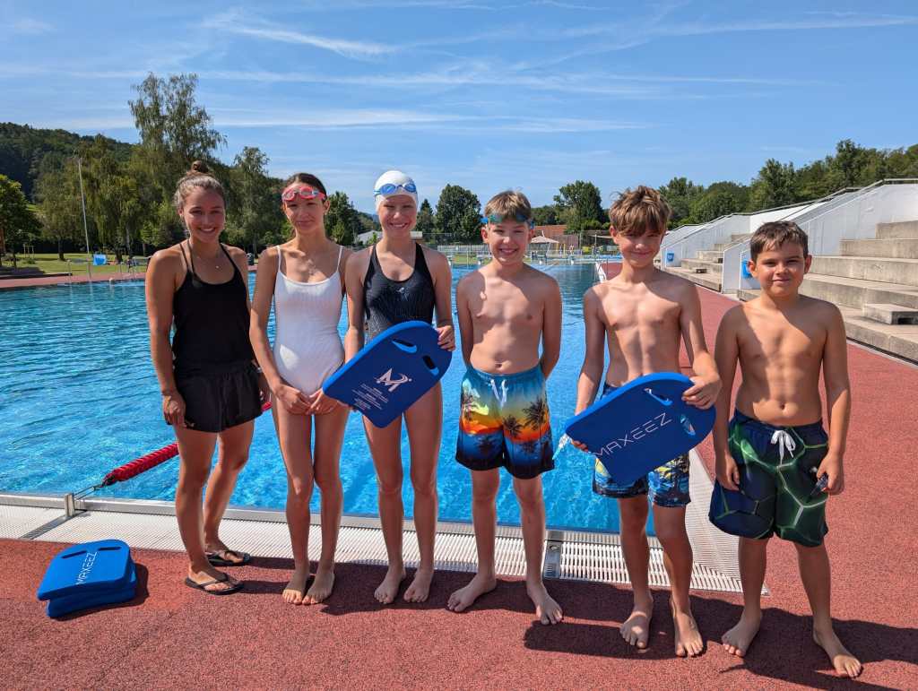 Das war der erste Kinderschwimmkurs im Freibad&nbsp;Neulengbach